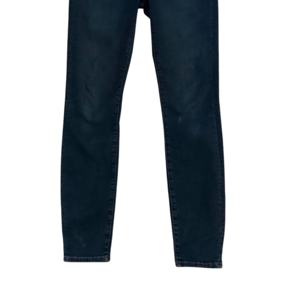 2/$30 Madewell Curvy High-Rise Skinny Blue Denim Jeans, Lanette Wash, Size 26 - Picture 9 of 15